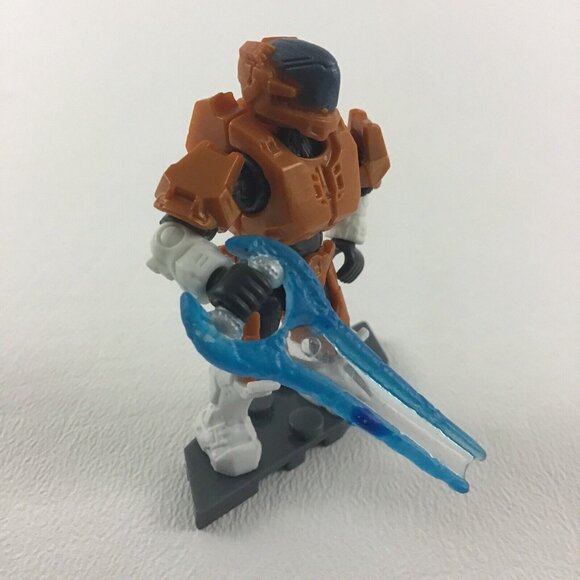 Mega Construx Halo Mini Figure Spartan Hermes w Weapon Infinite Series 2021 F3 - Picture 5 of 6